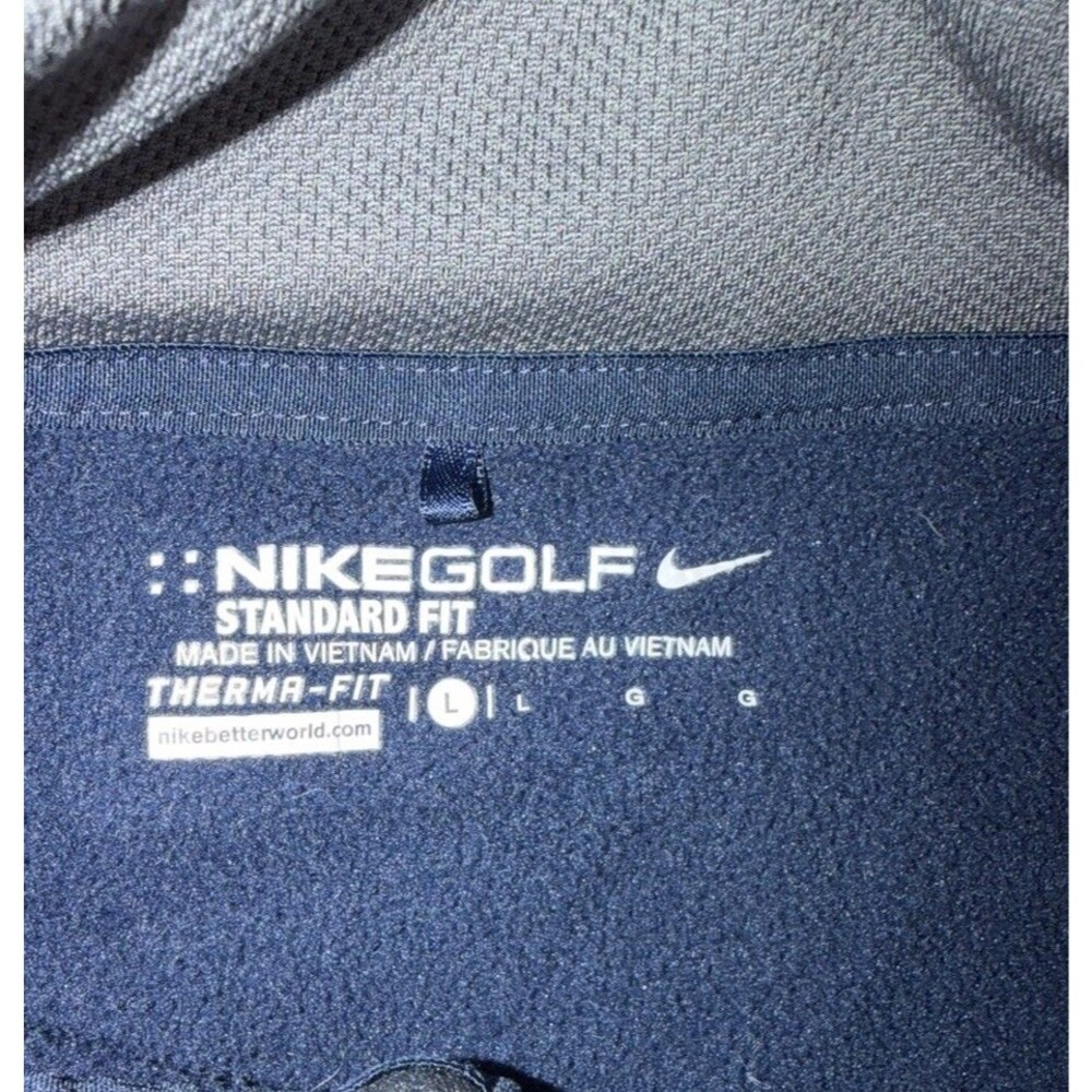 Nike Golf Oklahoma City Thunder OKC NBA Therma Fit 1/4 Zip Pullover Mens Large - Picture 3 of 7